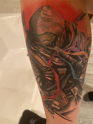 Explore picasso tattoo ideas, creative tattoo ideas in Lubbock, available at The Brand Tattoo Studio