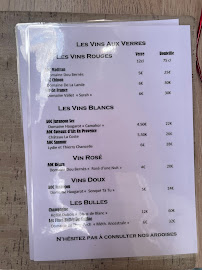 Resto Dit Vin à Pau menu