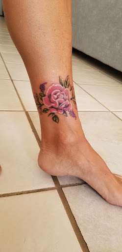 Explore middle neck tattoo ideas, creative tattoo ideas in Ocala, available at SKIN STICKERS