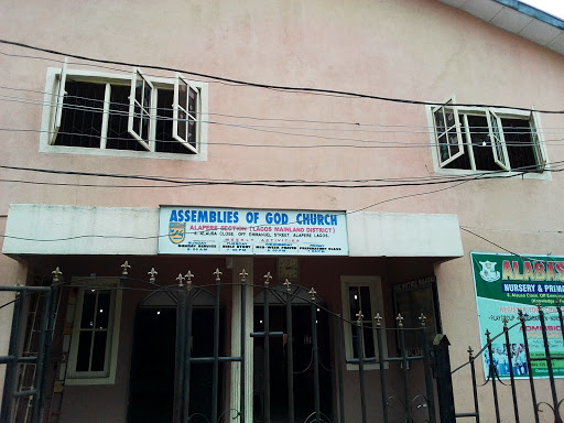 Assemblies of God Church, 8, Alausa Close, off Emmanuel Street, 8 Ajibola Crescent, Lagos, Nigeria, Church, state Lagos