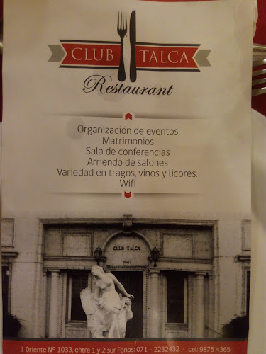 Comentarios y opiniones de Club Talca