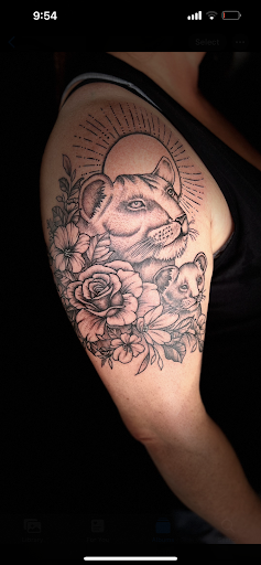 Explore radiology tattoo ideas, creative tattoo ideas in Osage Beach, available at Lake Ozark Tattoo and Hair Studio