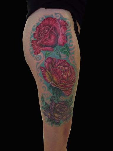 Explore female spine tattoo ideas, creative tattoo ideas in Taylor, available at Solid Tattoo LLC