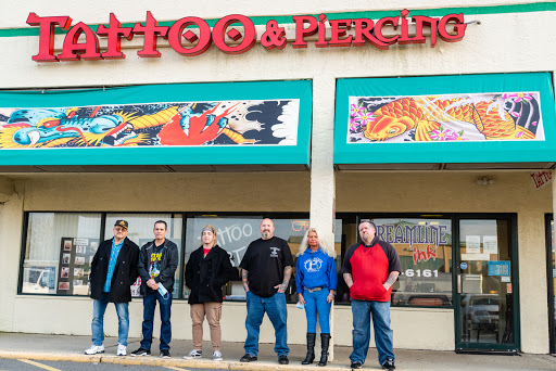 Explore sleeve tattoo ideas female, creative tattoo ideas in Egg Harbor Township, available at Dreamline Ink Tattoo