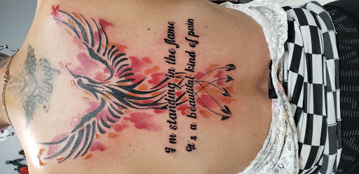 Explore tattoo of husband's name ideas, creative tattoo ideas in Ocoee, available at Slaughterized Ink Tattoo and Piercing Studio
