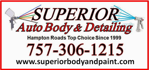 Auto Body Shop «Superior Auto Body & Detailing», reviews and photos, 491 London Bridge Rd Ste 101, Virginia Beach, VA 23454, USA