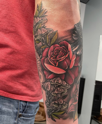 Explore face tattoo ideas, creative tattoo ideas in Adrian, available at Good Life Tattoo Co.
