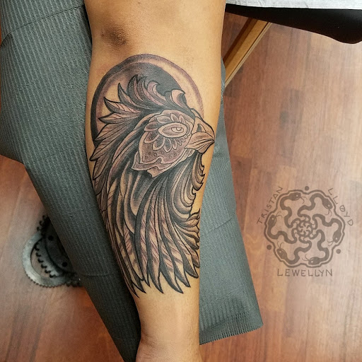 Explore mens travel tattoo ideas, creative tattoo ideas in San Diego, available at Funhouse Tattoo