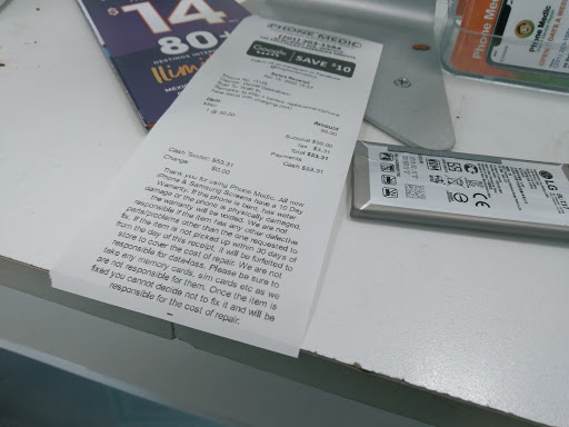 Cell Phone Store «Phone Medic Smart Device Repairs», reviews and photos, 45 Belmont Ave, Garfield, NJ 07026, USA