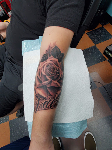 Explore tech tattoo ideas, creative tattoo ideas in Fall River, available at Fall River Tattoo Co