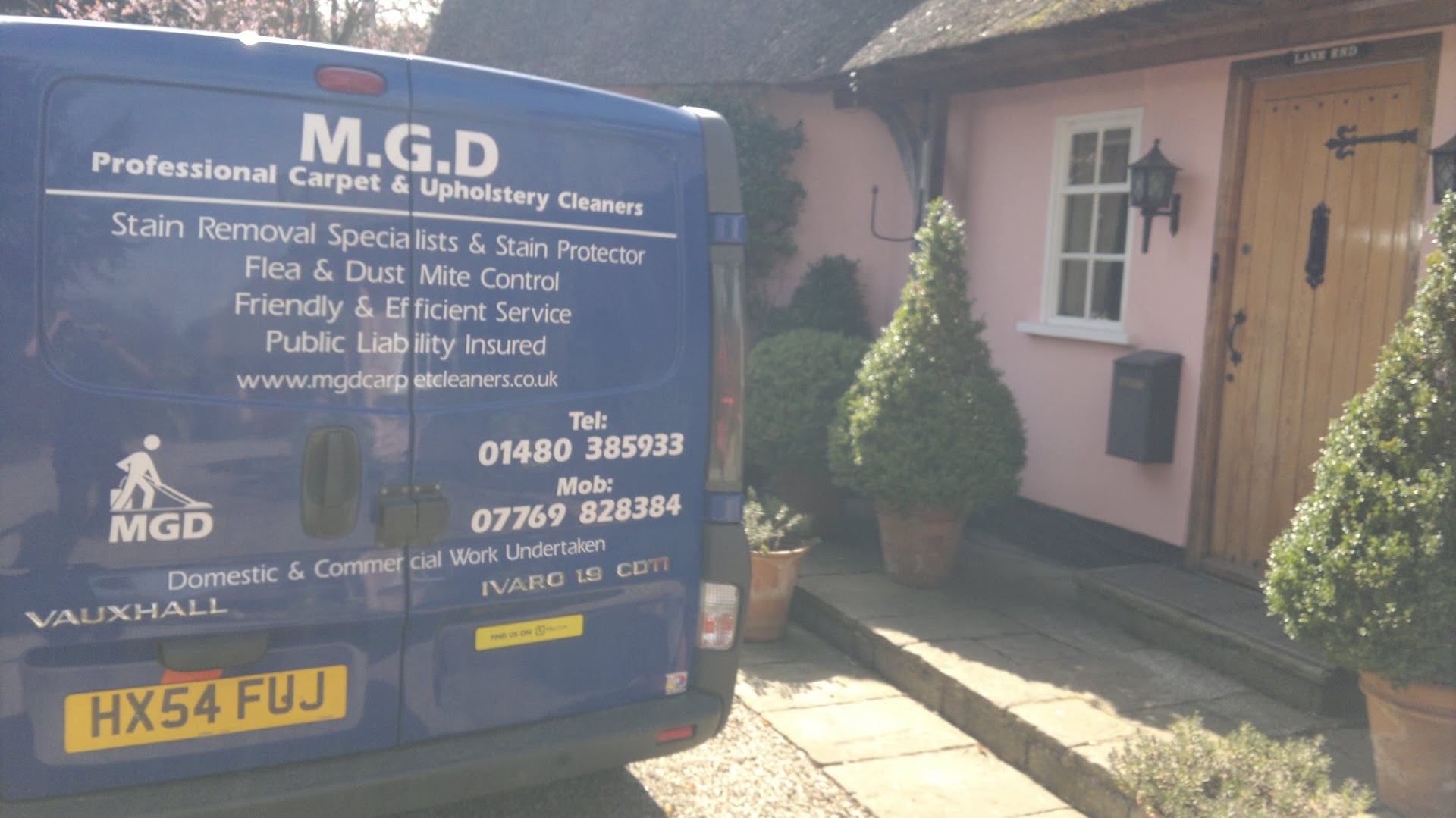 M.G.D Professional carpet & upholstery cleaners