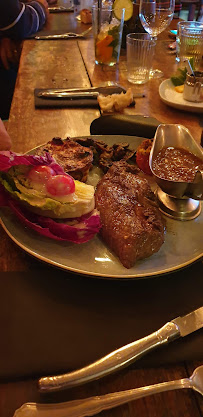 Steak du Restaurant français PLAN B - Cuisine & Art Café à Hyères - n°9