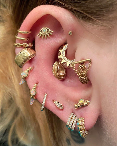 Explore fishing tattoos ideas, creative tattoo ideas in Chicago, available at Identity Body Piercing