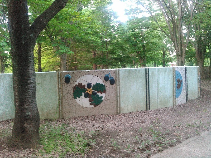 柏の葉公園 壁画の広場
