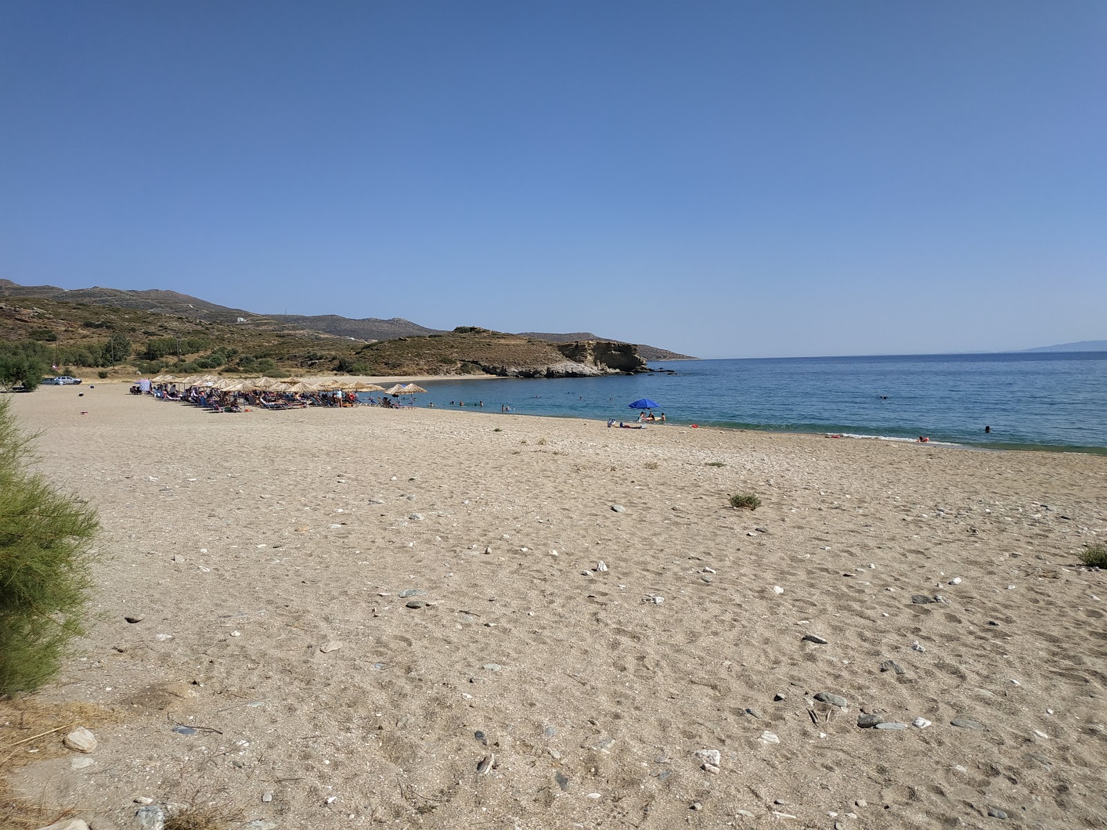 Foto av Tzanavaris beach med hög nivå av renlighet