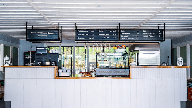 Bistro "Hecht & Hirsch" in der Seebadi