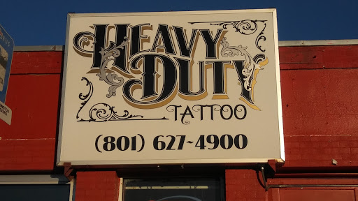 Explore leg cover up tattoo ideas, creative tattoo ideas in Ogden, available at Heavy Duty Tattoo