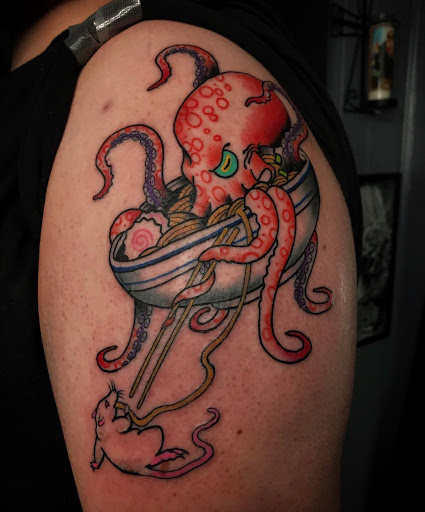 Explore small christian tattoo ideas, creative tattoo ideas in Fort Worth, available at Villains Ink