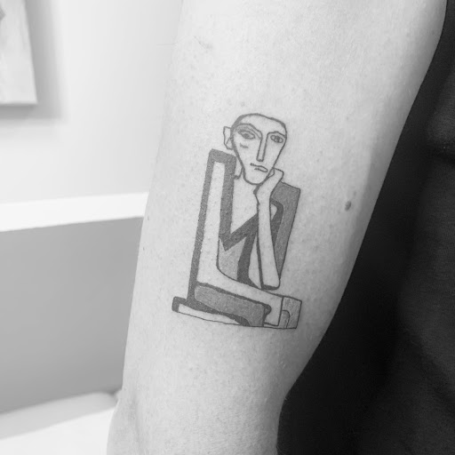 Explore name cover up tattoo ideas male, creative tattoo ideas in Fairfax, available at Pinky Inky Tattoo