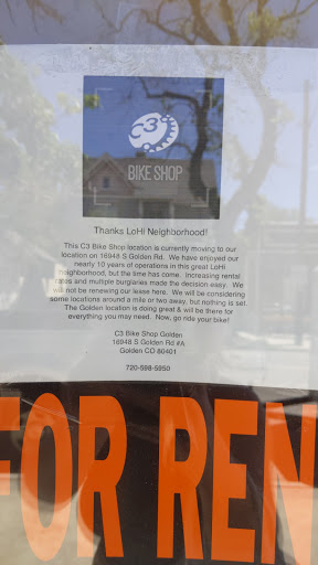 Bicycle Store «C3 Bike Shop - Highlands», reviews and photos, 3316 Tejon St Suite 101, Denver, CO 80211, USA