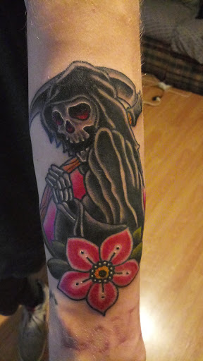 Explore formula 1 tattoo ideas, creative tattoo ideas in Bristol, available at Sacred Ink