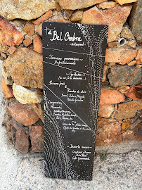 Restaurant Bel Ombra à Osani (la carte)