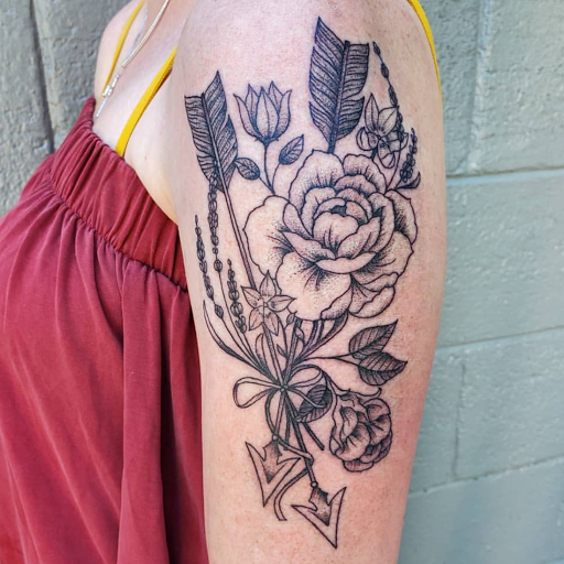 Explore illenium tattoo ideas, creative tattoo ideas in Matthews, available at Divine Arts Tattoo Company