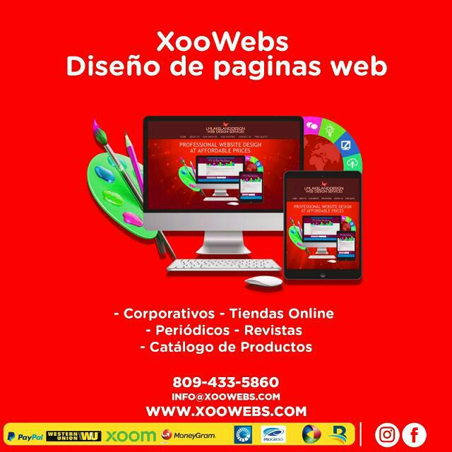 XooWebs Diseño de Paginas Web