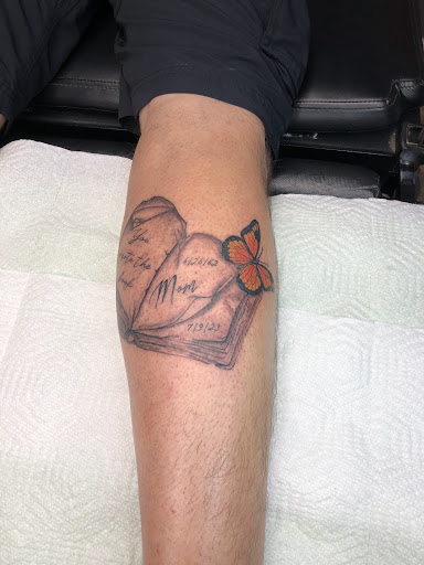 Explore tattoos of my sons names ideas, creative tattoo ideas in Lansing, available at CDM Inked Studio