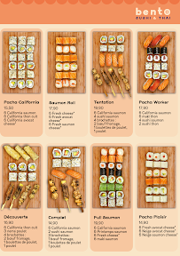 Bento Sushi & Thai | Restaurant japonais et thailandais à Bayonne à Bayonne carte