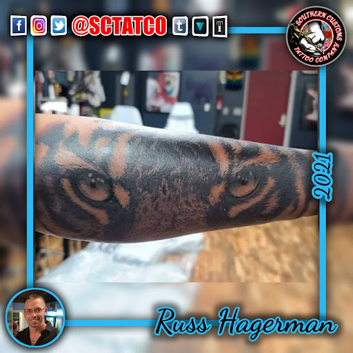 Explore dodger tattoos ideas, creative tattoo ideas in Fayetteville, available at Southern Customs Tattoo Company
