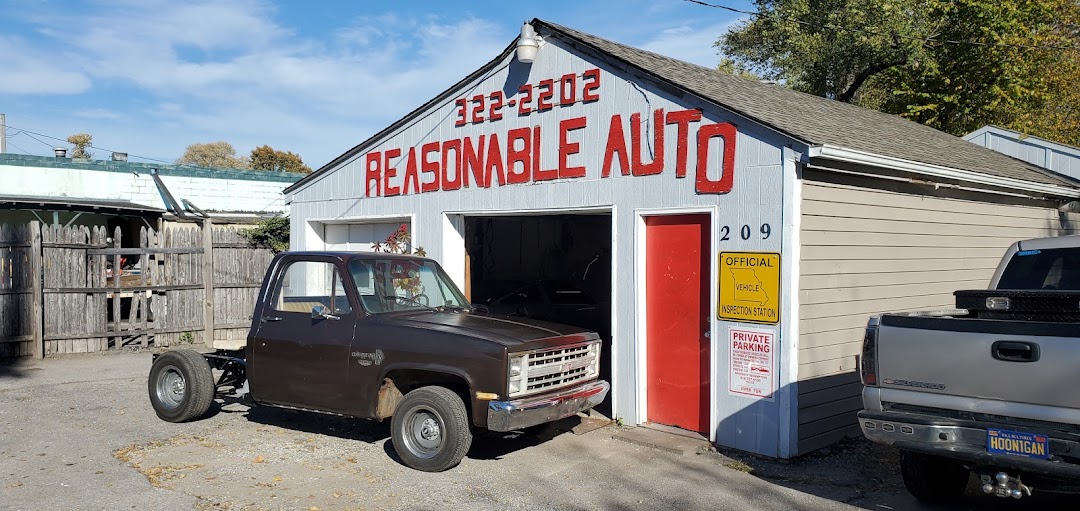 Reasonable Auto Repair