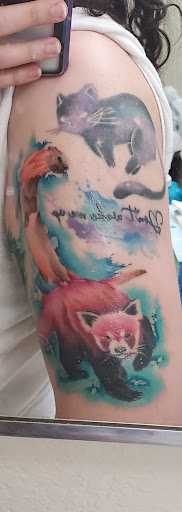 Explore finger name tattoo ideas, creative tattoo ideas in Denver, available at Ikonik Ink Tattoo