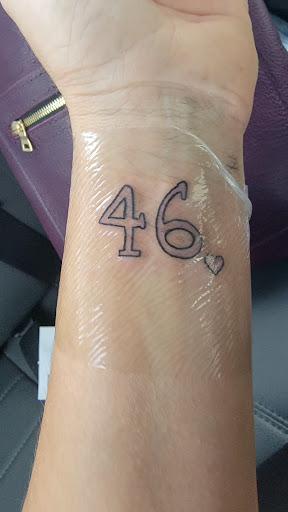 Explore twin daughter tattoo ideas, creative tattoo ideas in Bainbridge, available at Bainbridge Tattoo Company