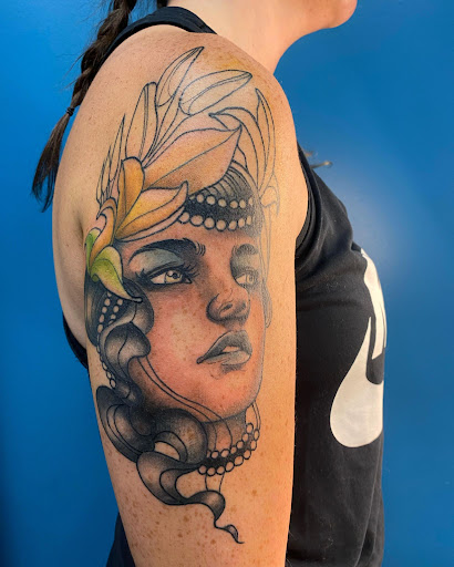 Explore broken clock tattoo ideas, creative tattoo ideas in Westland, available at Premier Tattoo Company Westland