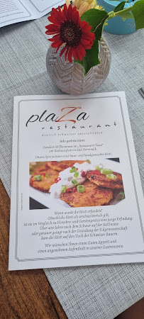 Plaza Restaurant à Bad Herrenalb menu