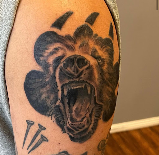 Explore mother earth tattoo ideas, creative tattoo ideas in Huntington Beach, available at Mechanical Concept Tattoo