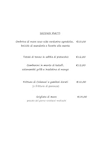 Menu / carte de Il Sogno Risto-Gourmet à Grottaminarda