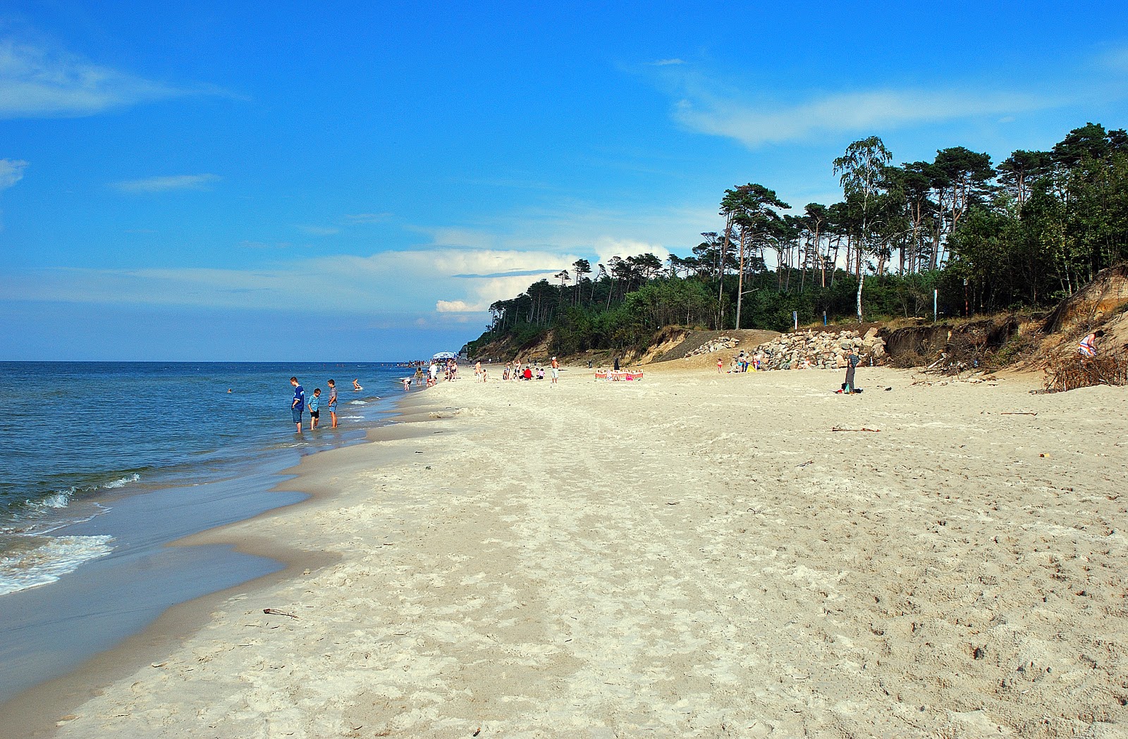 Photo de Yastshembya Gura Beach - bon endroit convivial pour les animaux de compagnie pour les vacances