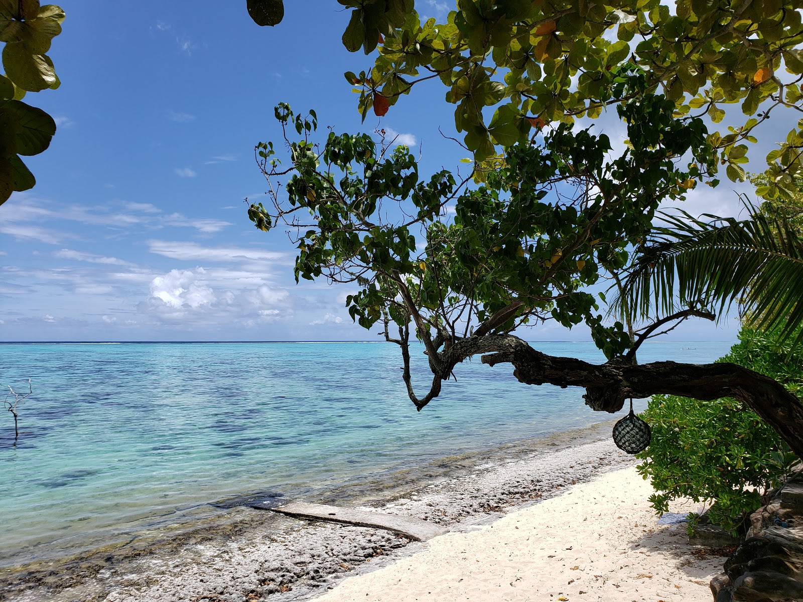 Foto av Pineapple Beach med beige sand och stenar yta