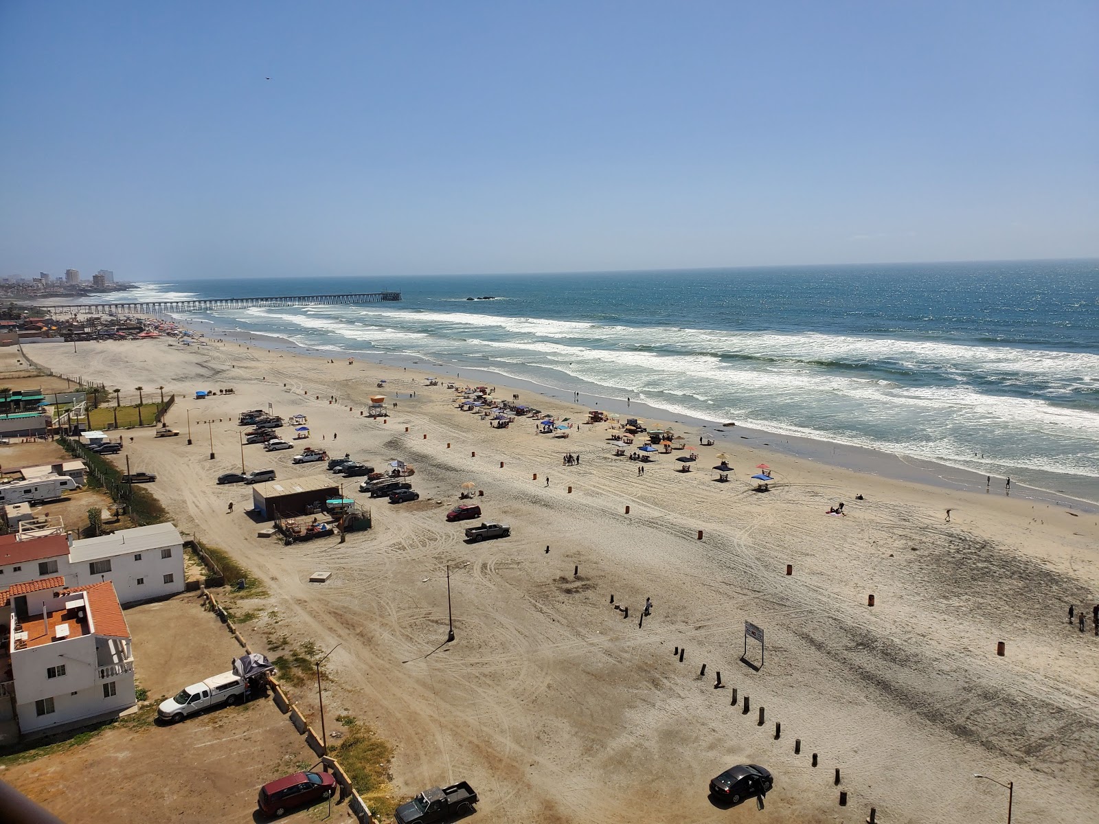Photo de Playa De Rosarito avec un niveau de propreté de partiellement propre