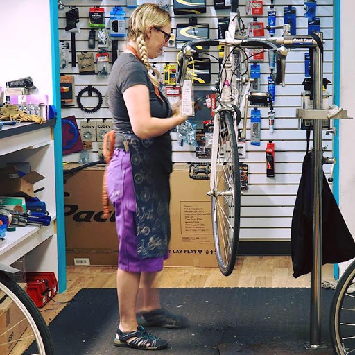 Bicycle Store «Seven Spokes Bike Shop», reviews and photos, 1044 Cleveland Ave S, St Paul, MN 55116, USA
