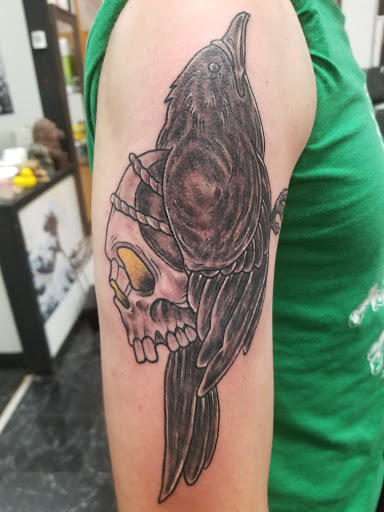 Explore tattoo ideas with initials, creative tattoo ideas in Rogers, available at Saved by Grace Tattoo Studio