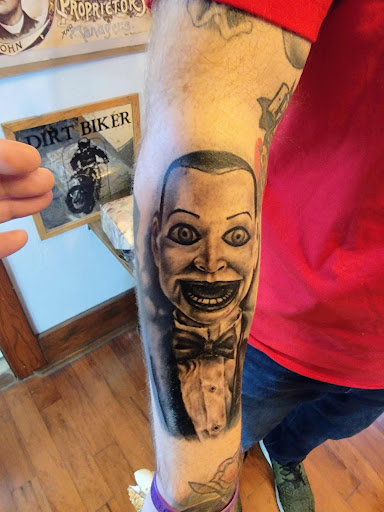 Explore tribal lion tattoo ideas, creative tattoo ideas in Norwalk, available at Saloon 13 LLC