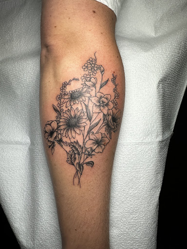 Explore music tattoo ideas sleeve, creative tattoo ideas in Merrillville, available at Sacred Moon Private Tattoo Studio