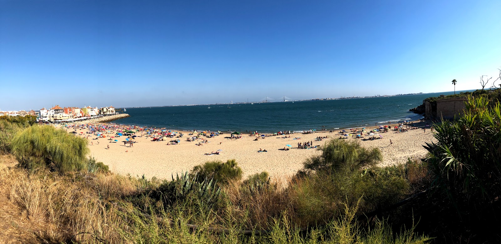 Foto von Playa de la Muralla mit sehr sauber Sauberkeitsgrad