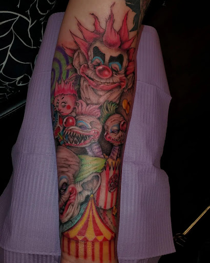 Explore fashion tattoo ideas, creative tattoo ideas in Palm Harbor, available at Angry Owl Tattoo and Piercing