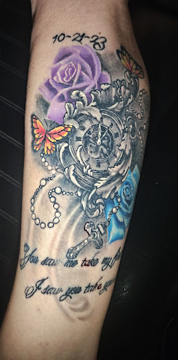 Explore temp tattoo ideas, creative tattoo ideas in Angola, available at Hoodlum Ink