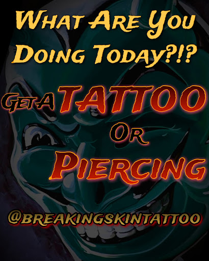 Find book of tattoo ideas for your next unique tattoo in Bridgeport at Breaking skin tattoo and body piercing