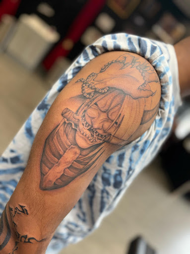 Explore garden tattoo ideas, creative tattoo ideas in Hinesville, available at Venom and Virtue